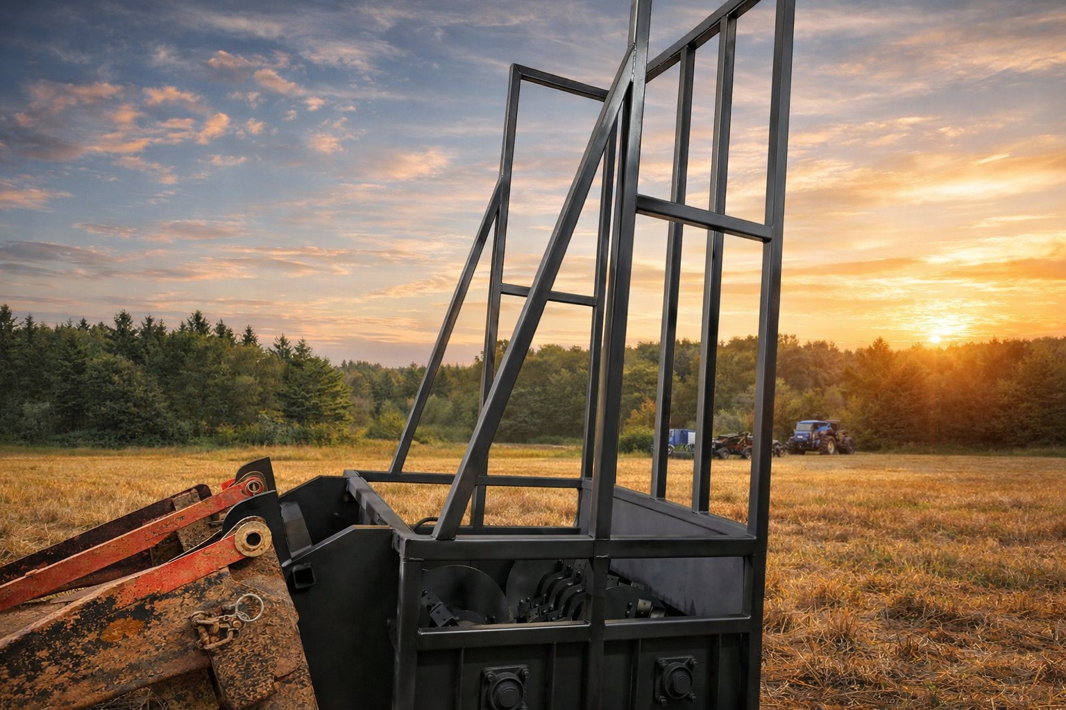 Encamadora S&G – Carga y tritura paquetes de hasta 120×90